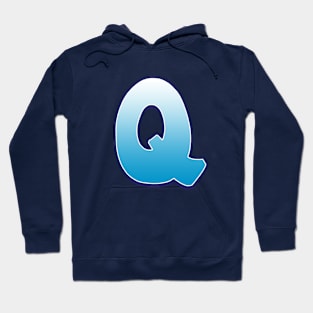 Q  - Blue Hoodie